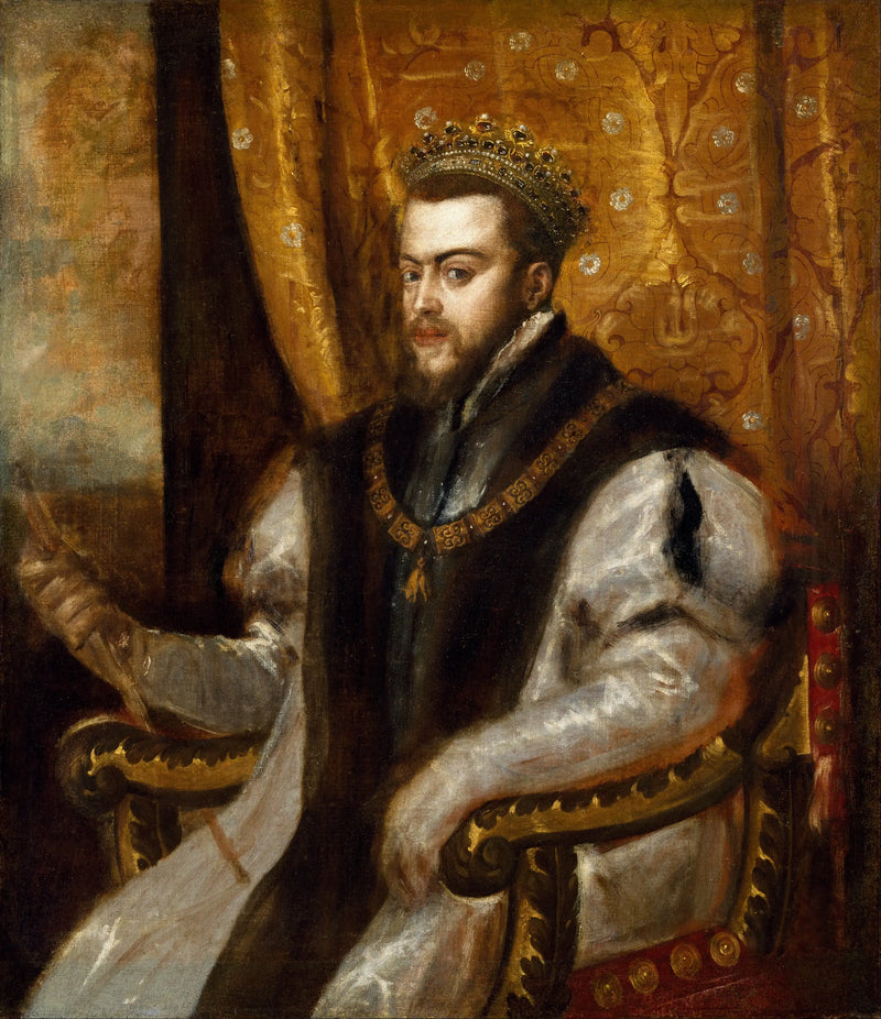 El rey Felipe II de España - Titian