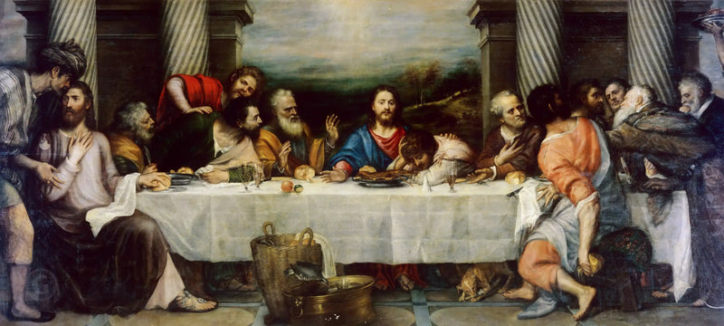 La Última Cena - Tiziano