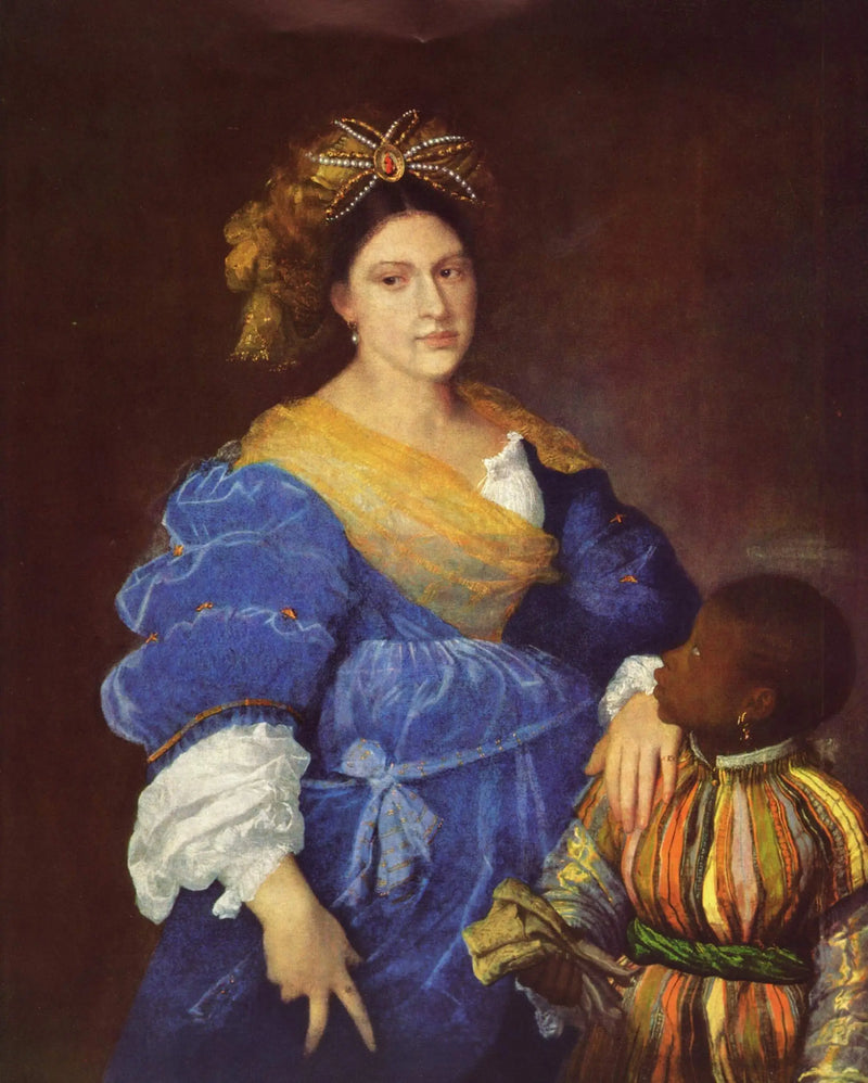 Retrato de Laura Dianti - Tiziano
