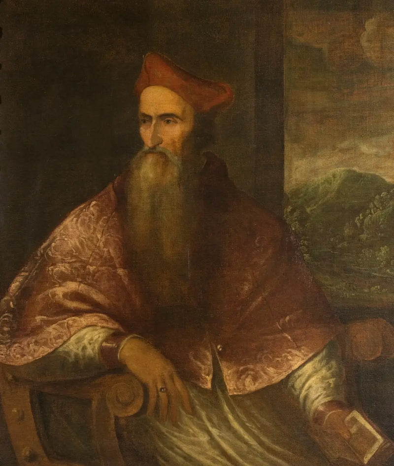 Retrato del cardenal Pietro Bembo - Tiziano