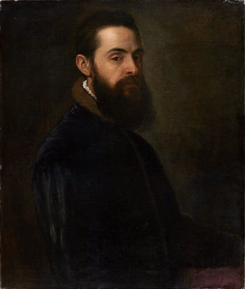 Retrato de Antonio Anselmi - Tiziano