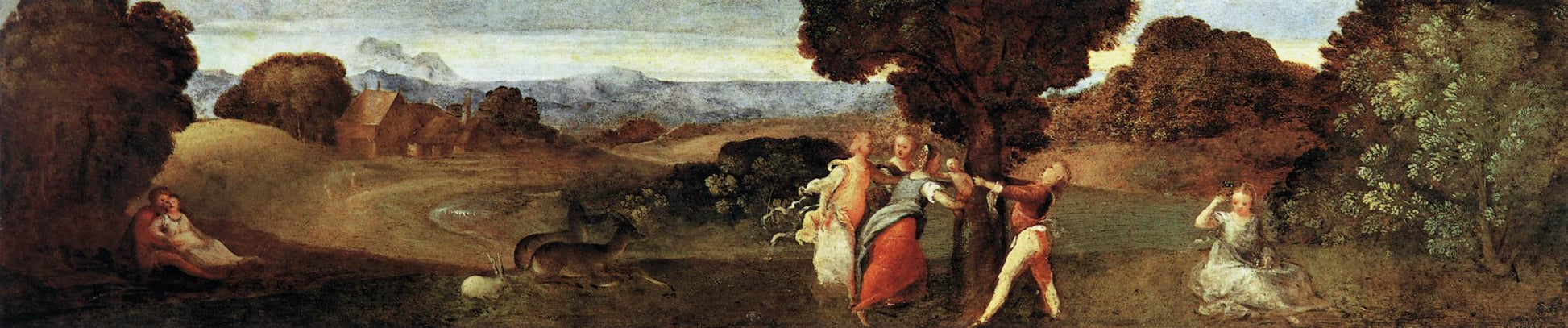 Naissance d'Adonis - Titian