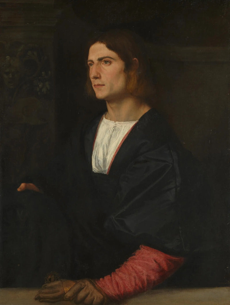 Retrato de un joven - Titian