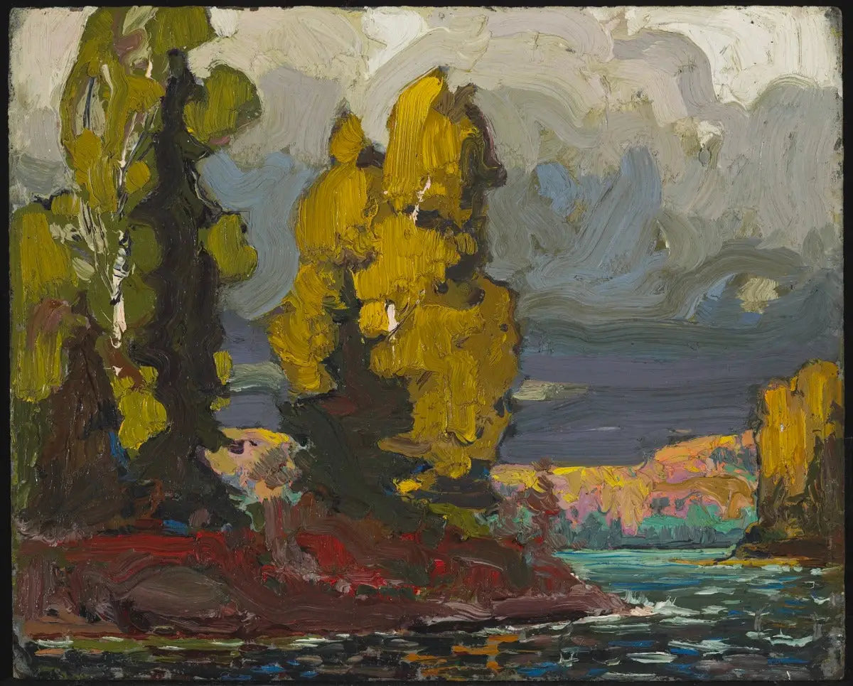 Lac aux peupliers - Tom Thomson - Alpha Reproduction
