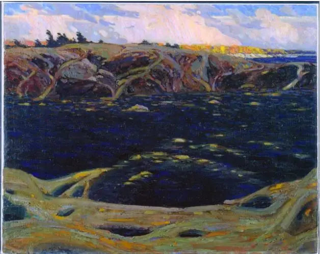 Split Rock, bahía de Georgia - Tom Thomson