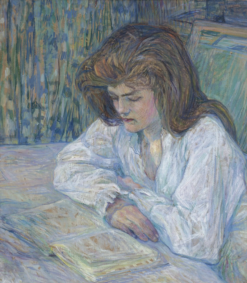 La lectora - Henri de Toulouse-Lautrec