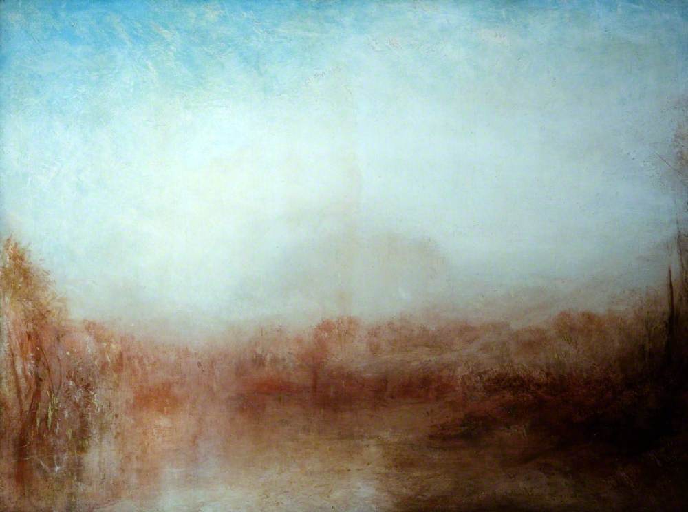 Reproduction du tableau « Landscape - J. M. W. Turner » par Alpha Reproduction en peinture à l’huile