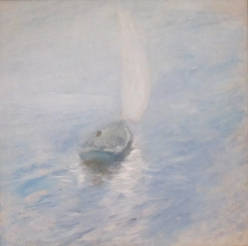 Navegar en la niebla - John Henry Twachtman