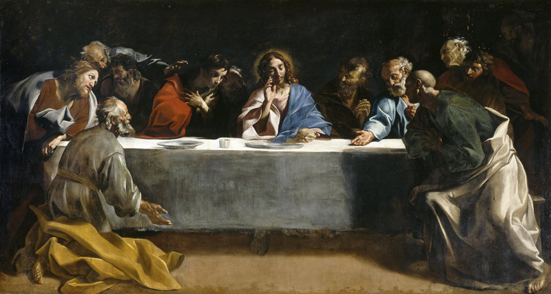 La Última Cena - Giovanni Lanfranco