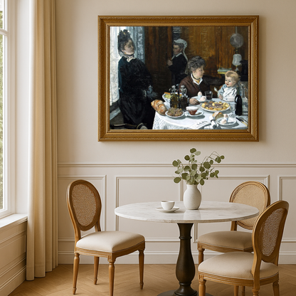 🍽️ El Almuerzo – Claude Monet (1868–1869)