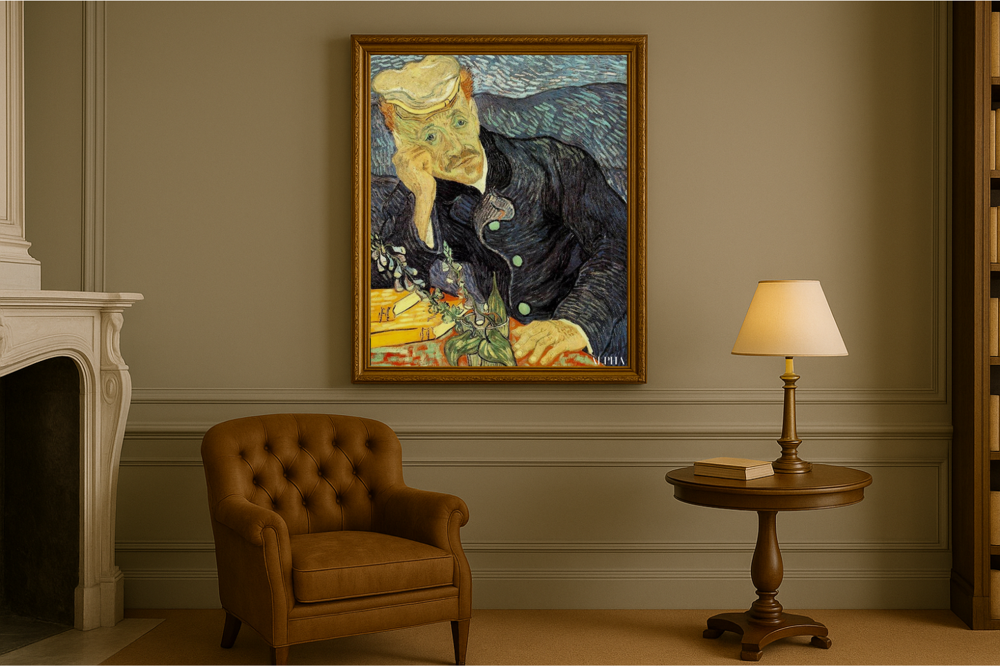 🖼️ Retrato del doctor Gachet – Vincent van Gogh (1890)