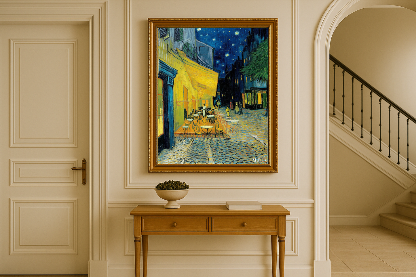 🖼️ Terraza del café por la noche – Vincent van Gogh (1888)