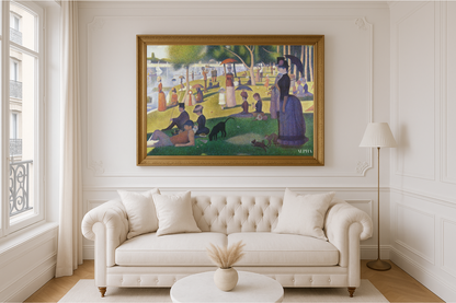 Un domingo por la tarde en la isla de la Grande Jatte - Georges Seurat