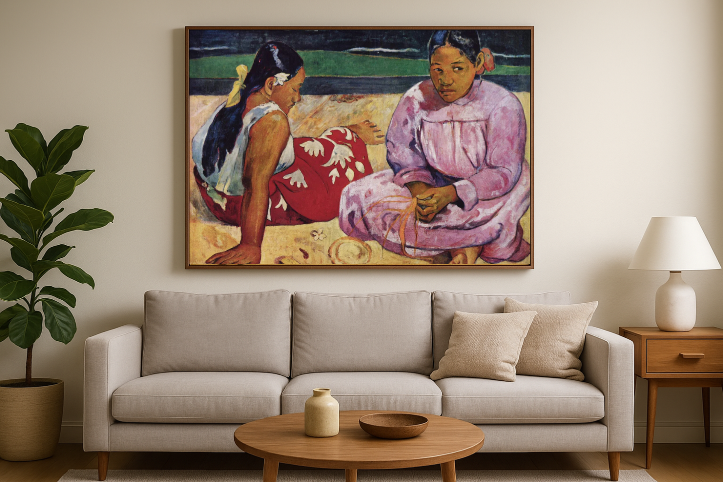 Mujeres de Tahití - Paul Gauguin