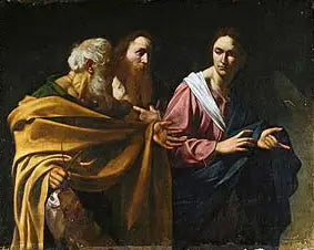 Vocación de san Pedro y san Andrés - Caravaggio