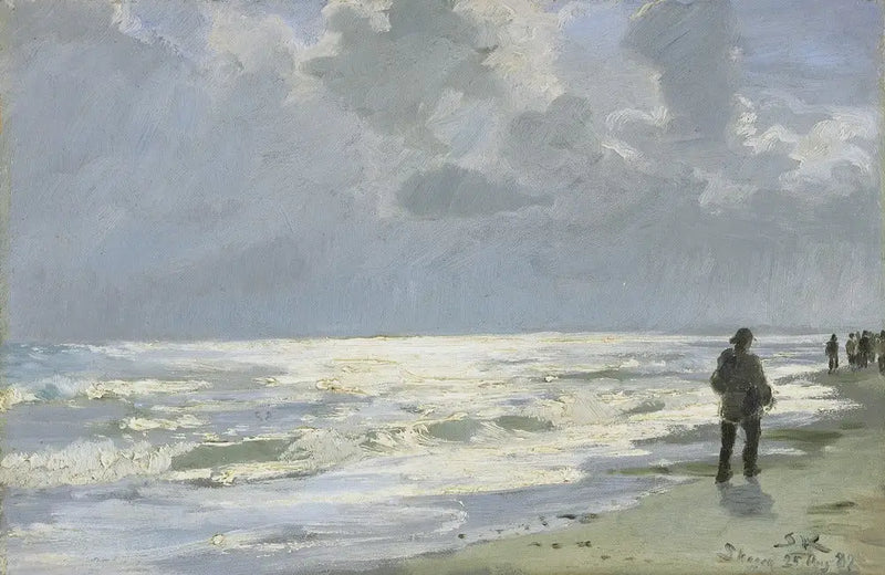Tormenta en el mar - Peder Severin Krøyer