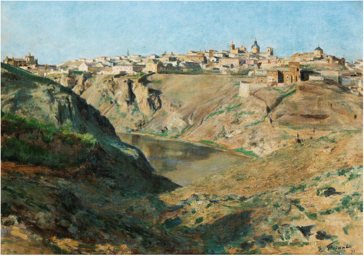 Vue de Tolède - Émile Friant