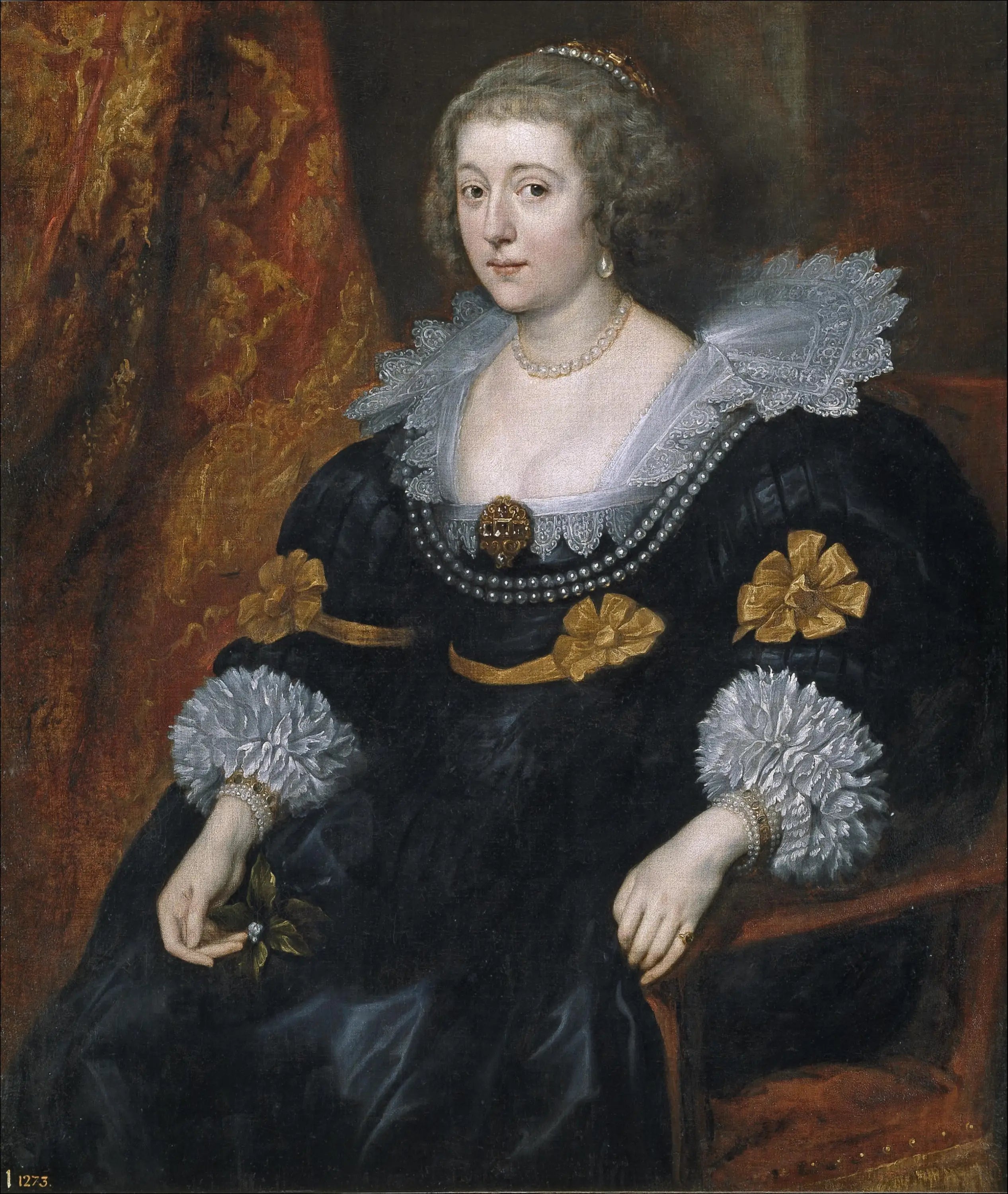 Amalia de Solms-Braunfels - Antoine van Dyck - Alpha Reproduction