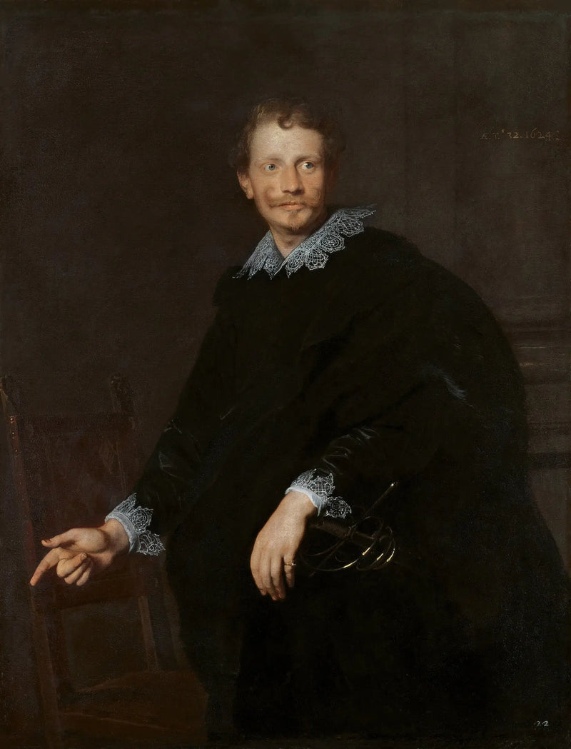 Retrato de un noble genovés, 1624 - Antoine van Dyck