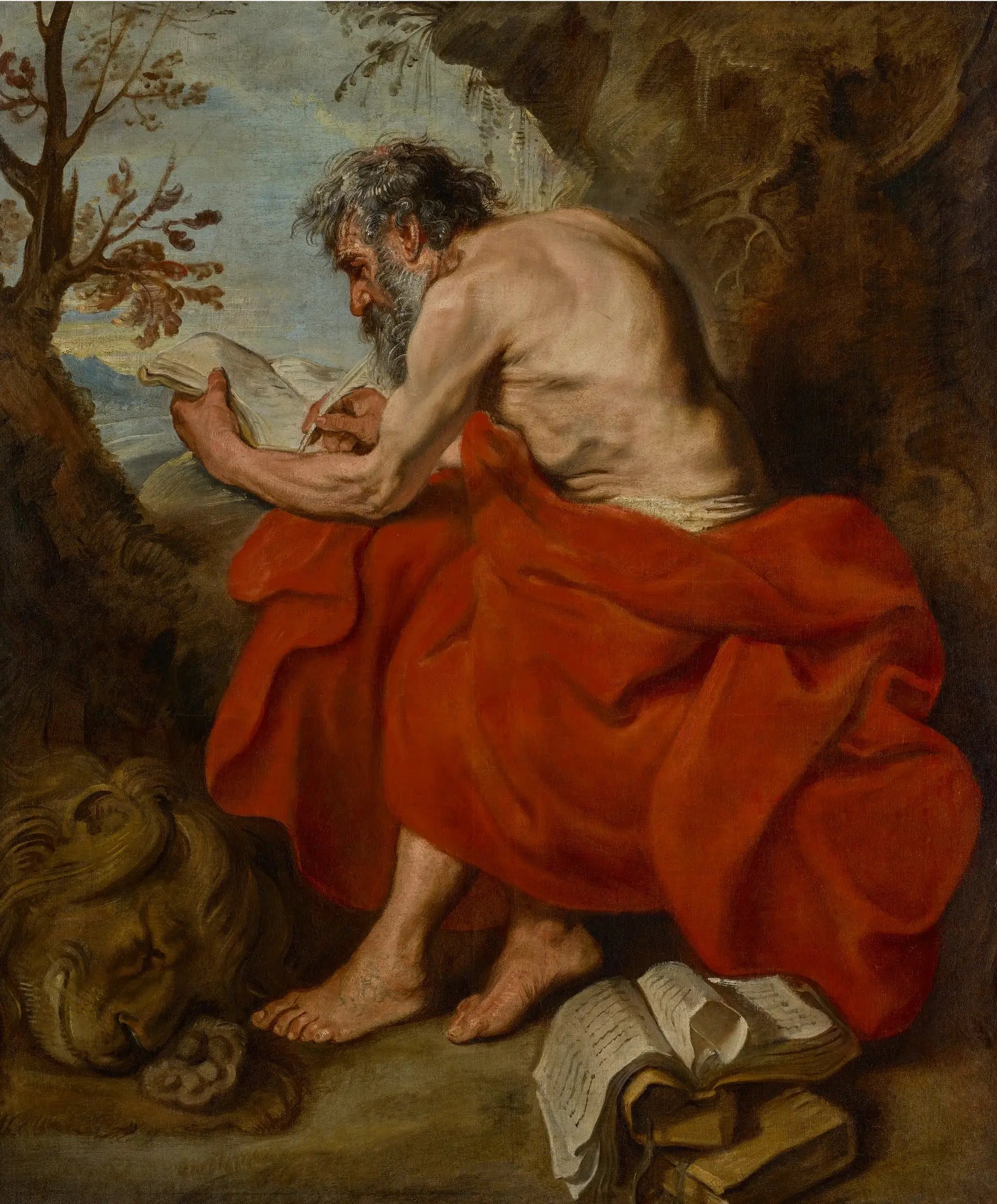 Saint Jérôme vers 1615-1616 - Antoine van Dyck - Alpha Reproduction