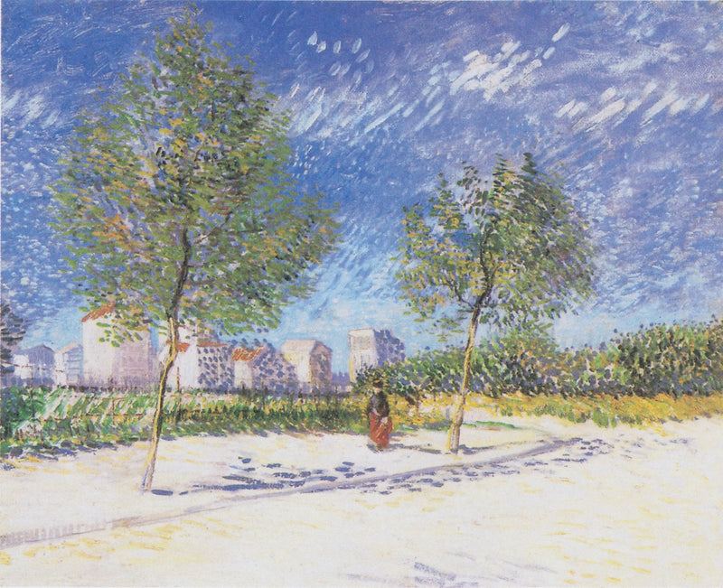 En las afueras de París, cerca de Montmartre - Vincent van Gogh