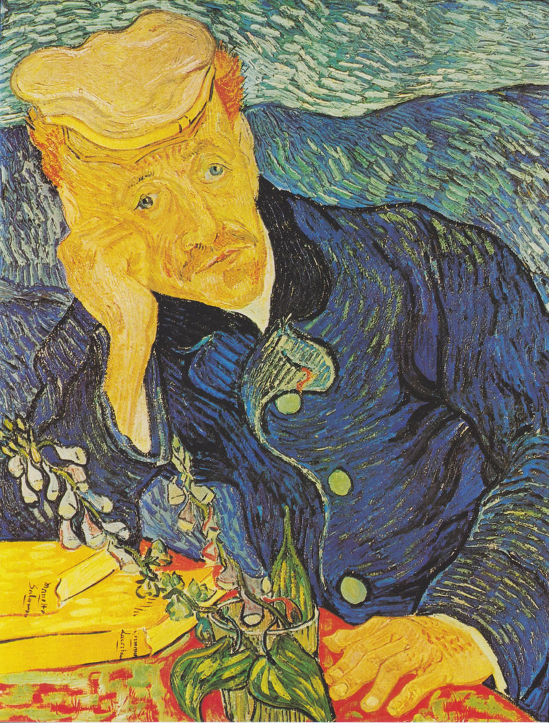 Retrato del Dr. Gachet con rama de digital - Vincent van Gogh