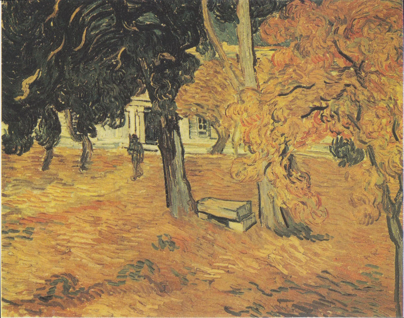 Jardín del hospital Saint-Paul, El - Vincent van Gogh