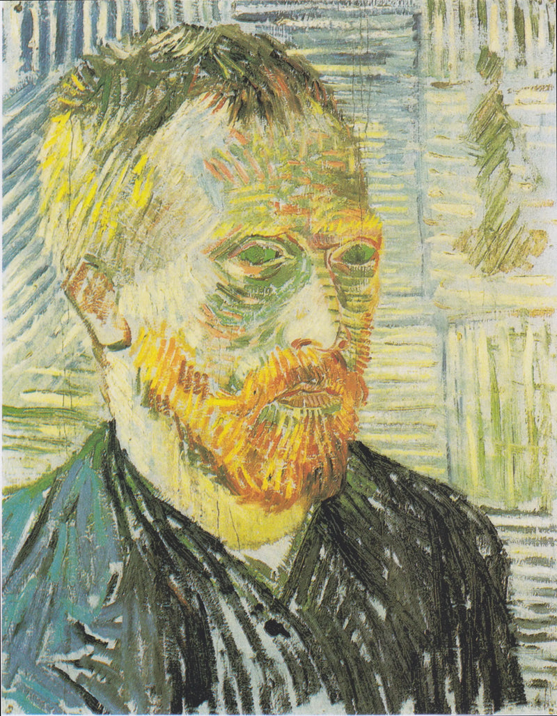 Retrato de sí mismo en la estampa japonesa - Vincent van Gogh