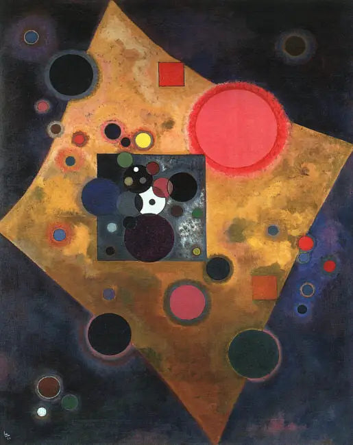 Acento en rosa - Vassily Kandinsky