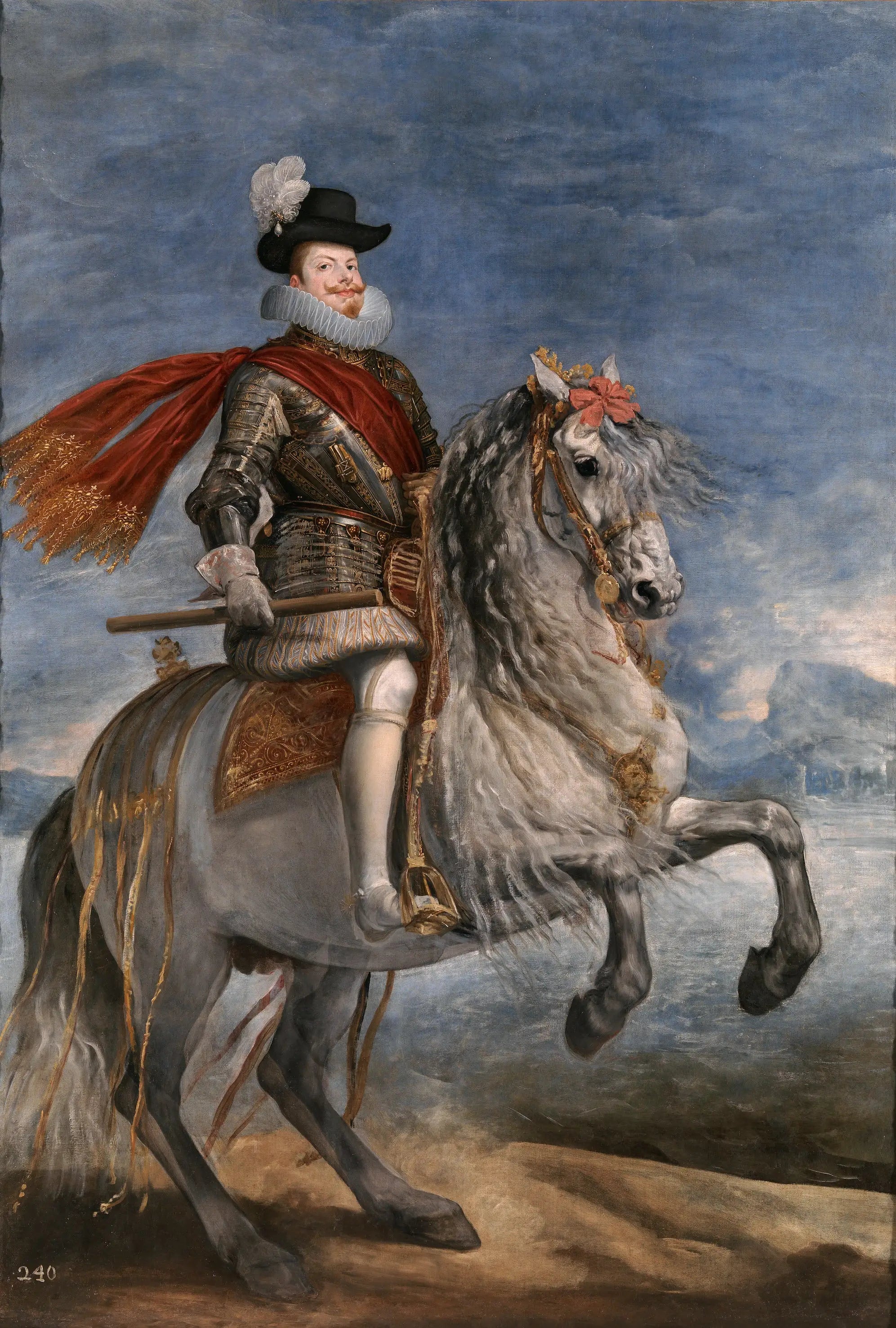 Philippe III à cheval - Diego Velázquez - Alpha Reproduction