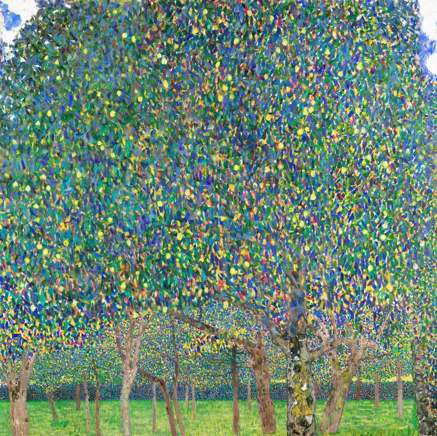 🌳 Huertos con árboles frutales – Gustav Klimt (alrededor de 1905)
