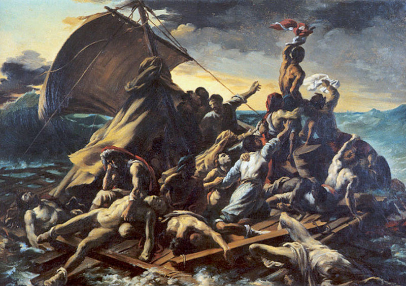 Le Radeau de la Méduse (The Shipwreck of the Medusa) - Victor Meirelles