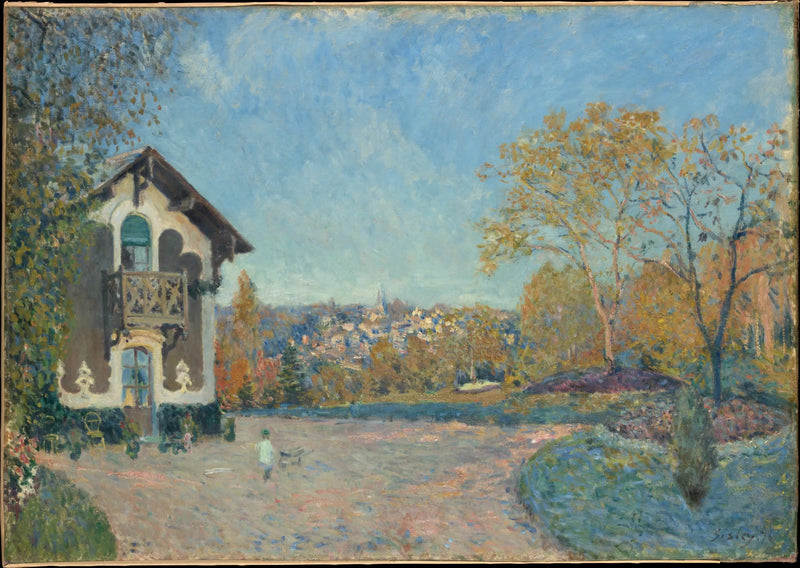 Vista de Marly-le-Roi desde Cœur-Volant - Alfred Sisley