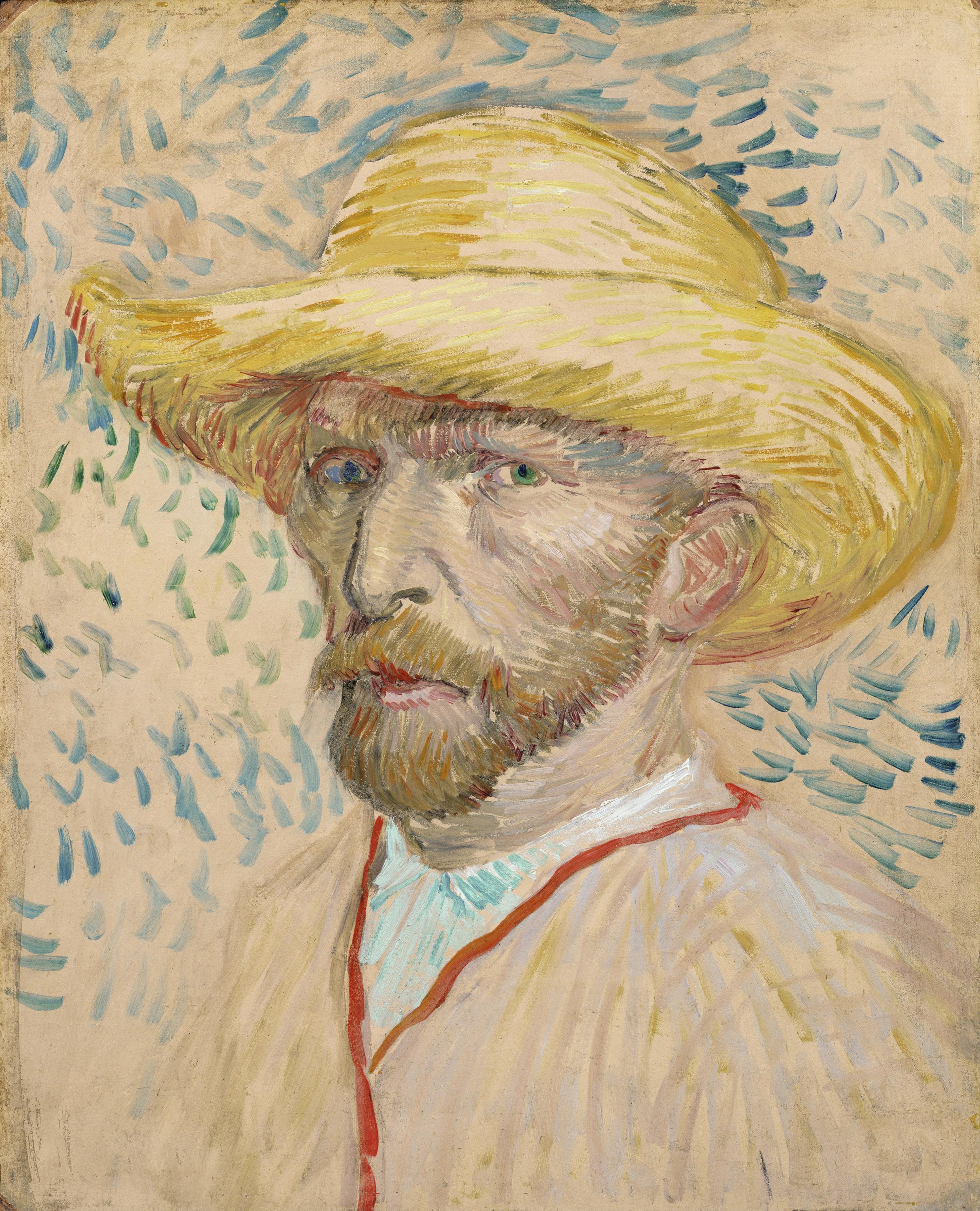 Reproduction du tableau « Autoportrait - Vincent van Gogh » par Alpha Reproduction en peinture à l’huile