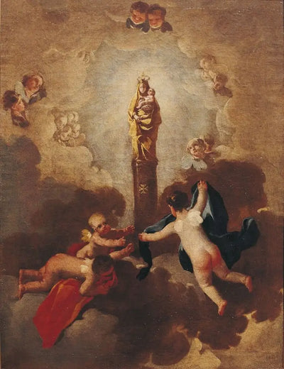 Reproduction du tableau « Vierge du Pilier - Francisco de Goya » par Alpha Reproduction en peinture à l’huile