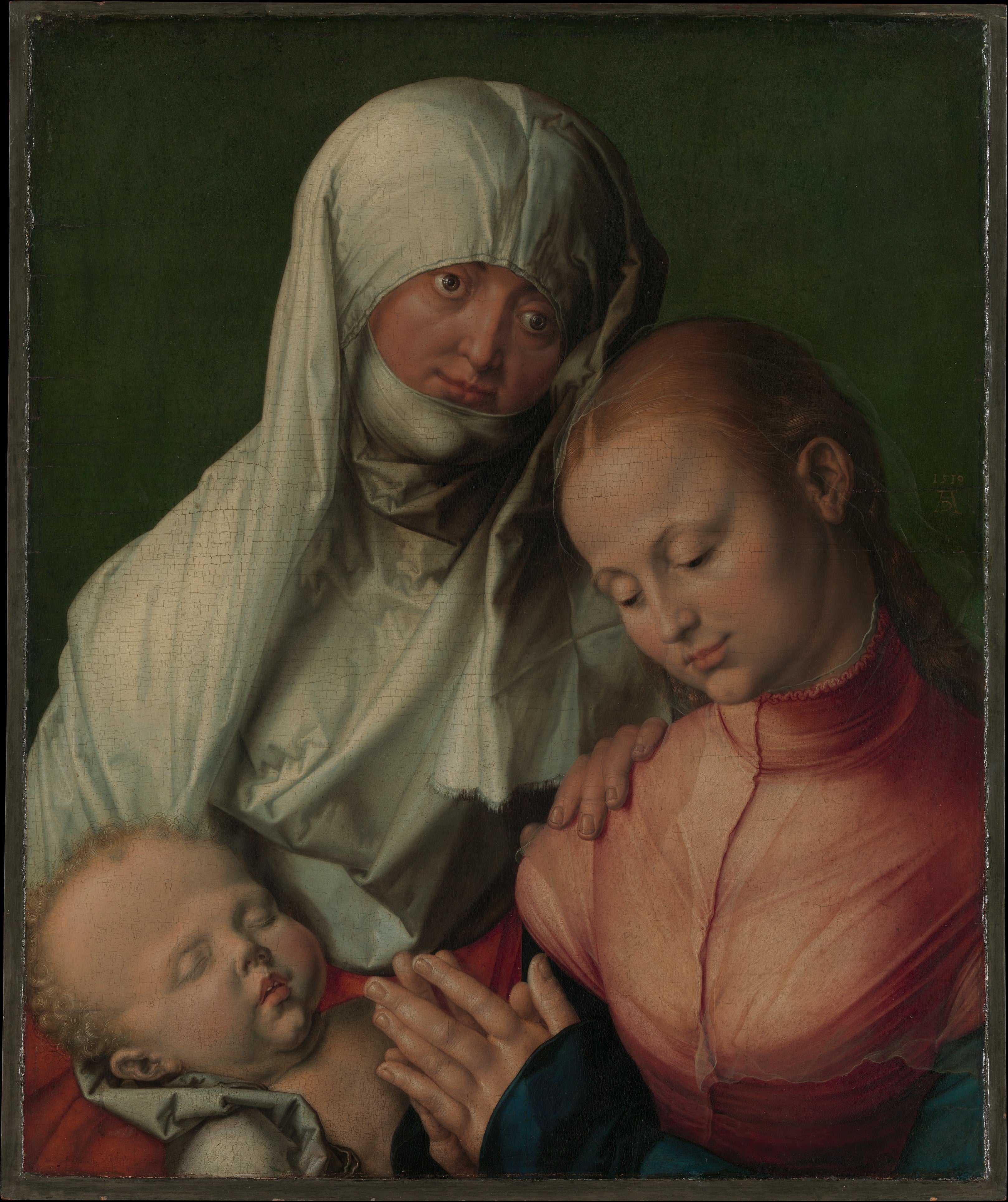 La Vierge l’Enfant Jésus et Sainte Anne - Albrecht Dürer - Alpha Reproduction