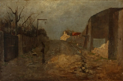 Reproduction du tableau « Rue des Buttes (Montmartre) - James Abbott McNeill Whistler » par Alpha Reproduction en peinture à l’huile