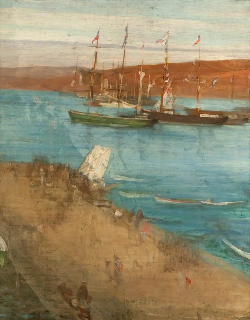 El día después de la revolución: Valparaíso - James Abbott McNeill Whistler