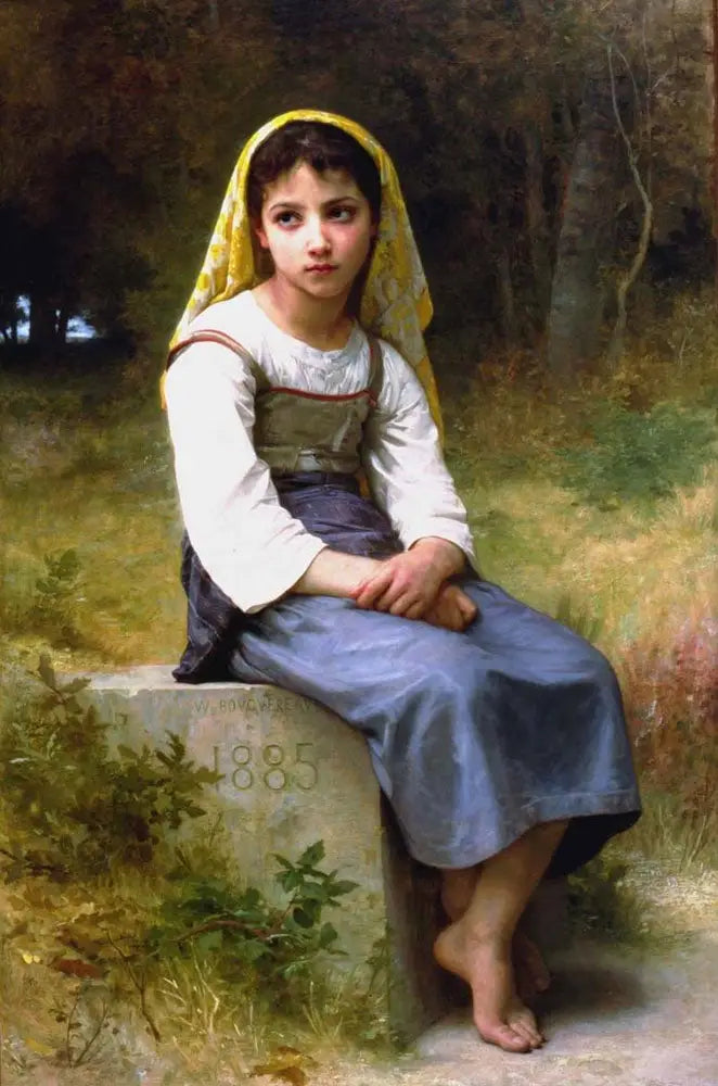 Meditación - Bouguereau