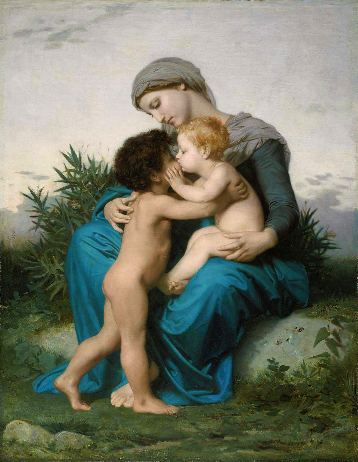 Amour fraternel - Bouguereau - Alpha Reproduction