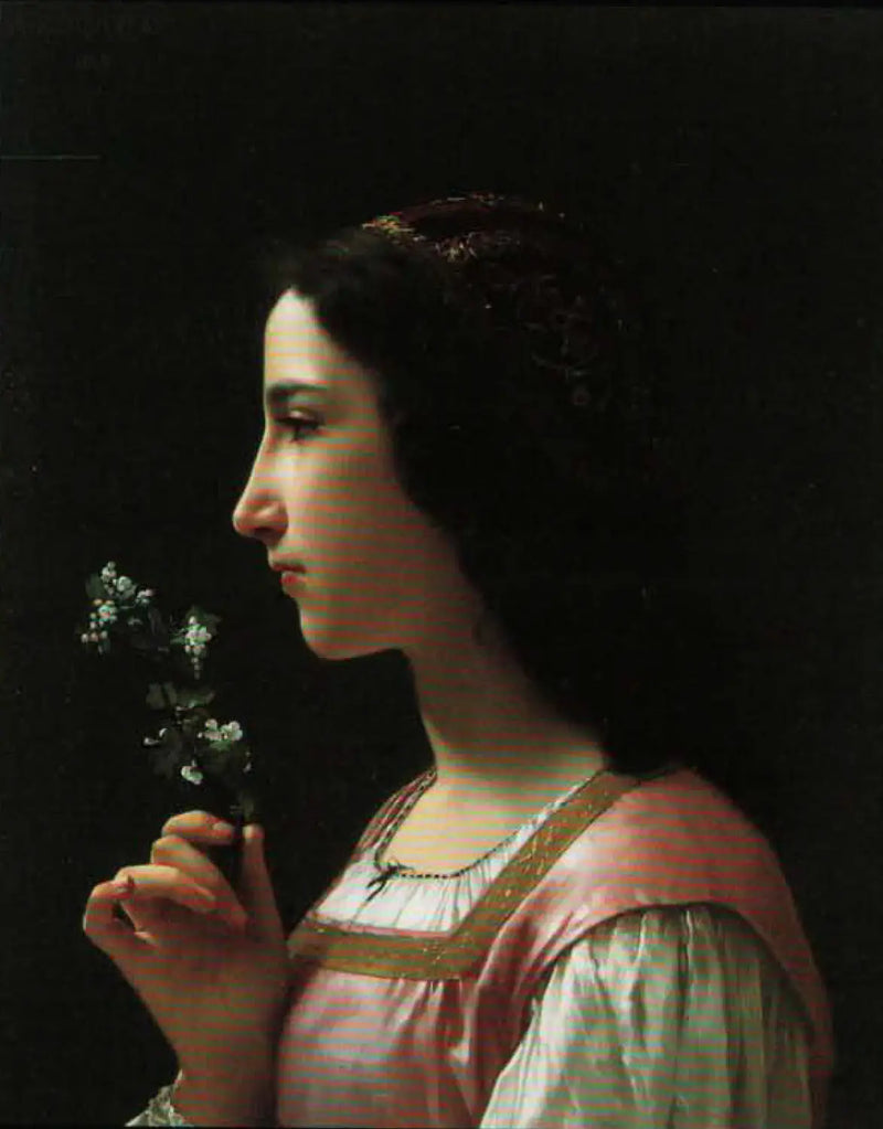 La flor del espino - Bouguereau