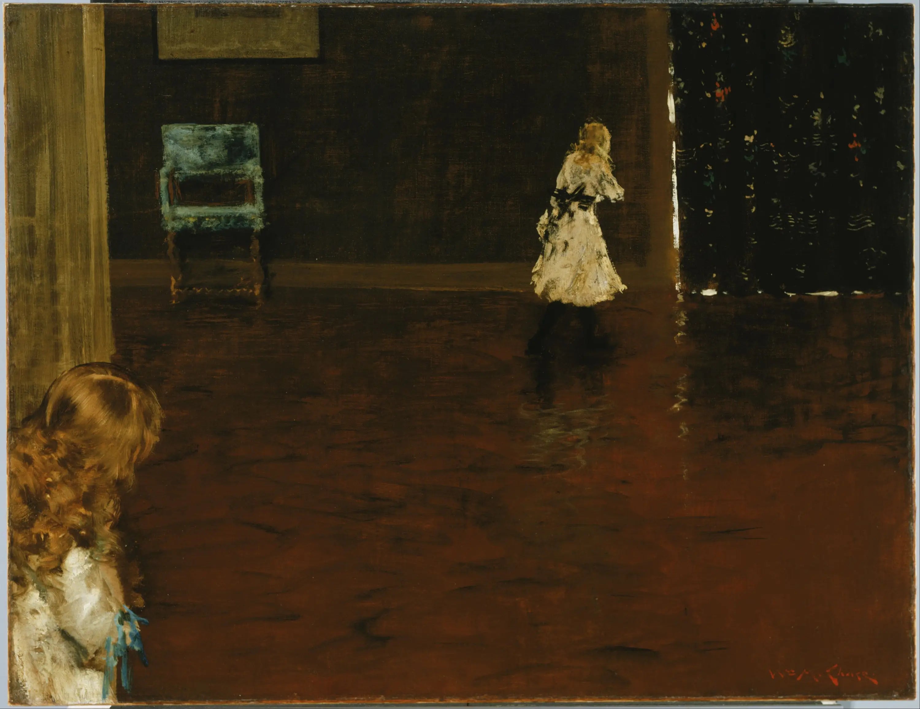 Cache-cache - William Merritt Chase - Alpha Reproduction
