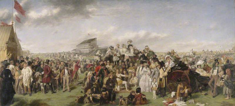 Le jour du Derby - William Powell Frith