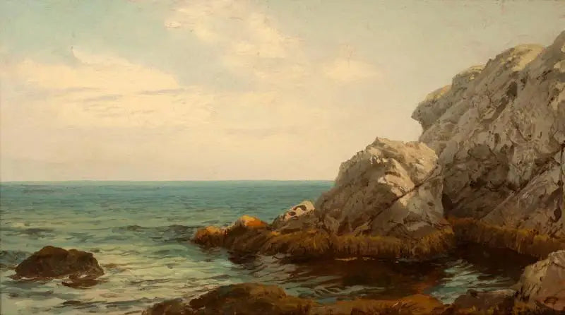 Marea baja, Newport, Rhode Island - William Trost Richards