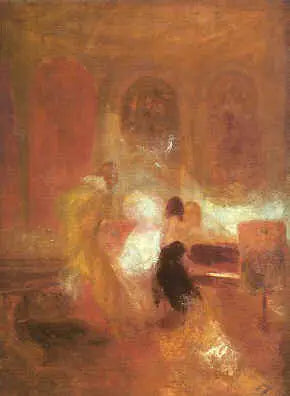 Música en Petworth - J. M. W. Turner