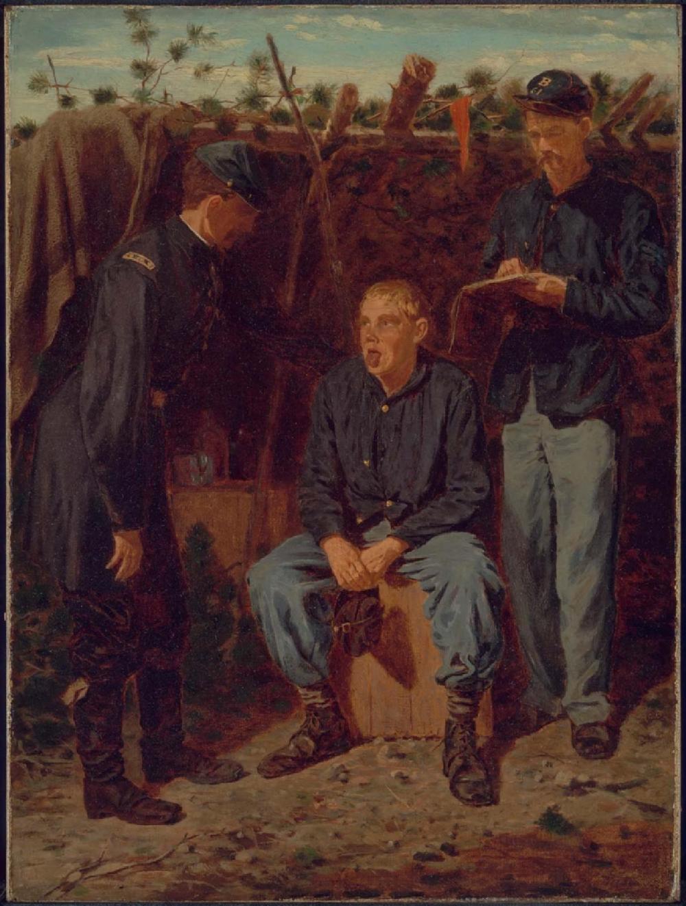 Jouer au vieux soldat - Winslow Homer