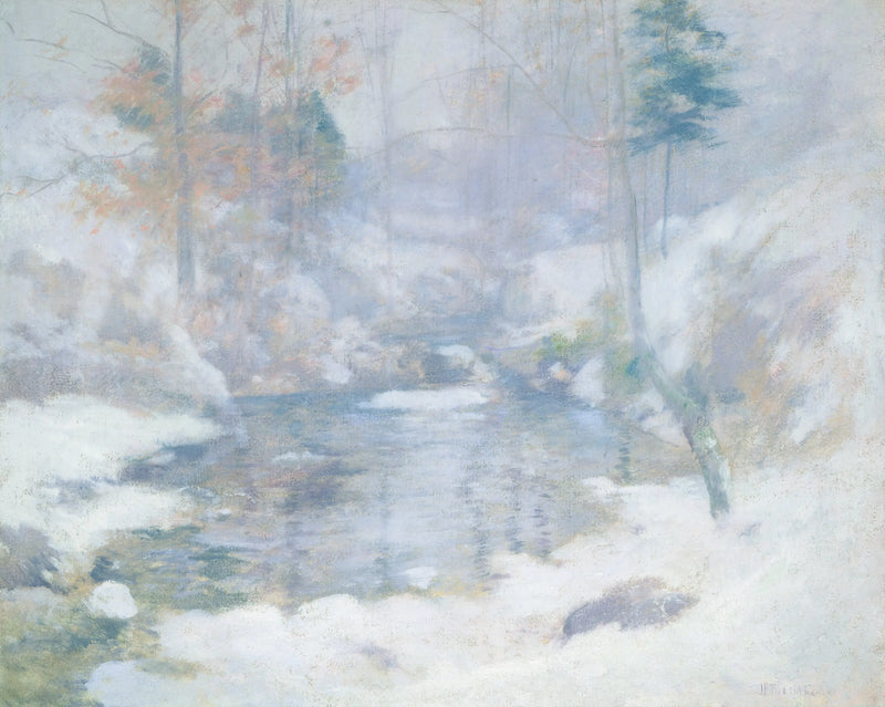 Armonía invernal - John Henry Twachtman