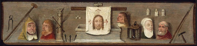 Instrumentos de la Pasión de Cristo - Hieronymus Bosch