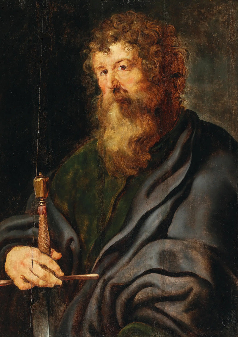 San Pablo con una espada - Peter Paul Rubens