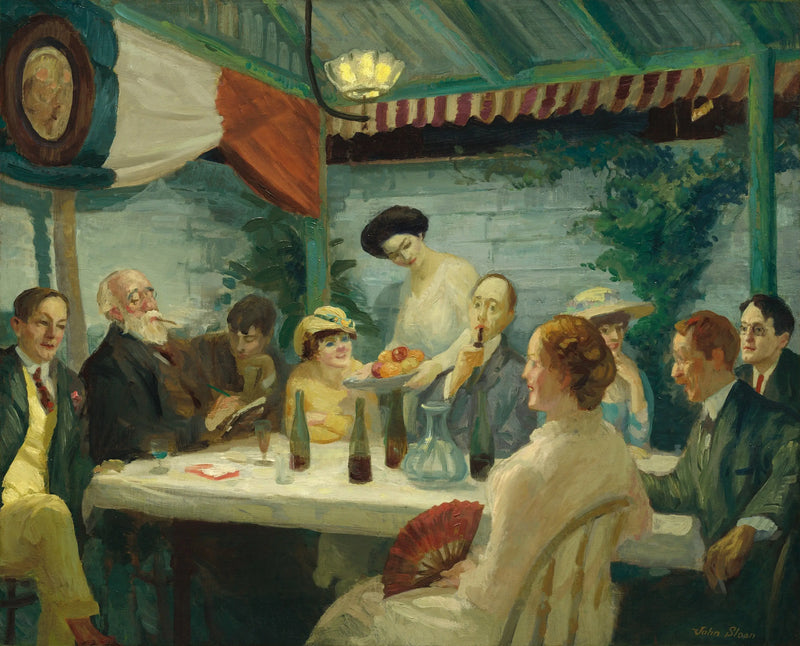 Yeats en Petitpas - John Sloan